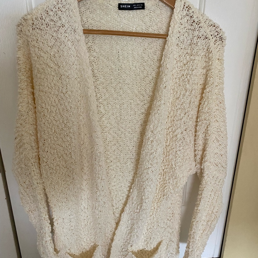 SHEIN women’s size small summer sweater / cardigan